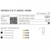 Точковий світильник Azzardo MONZA II R 17 3000K BK AZ3790