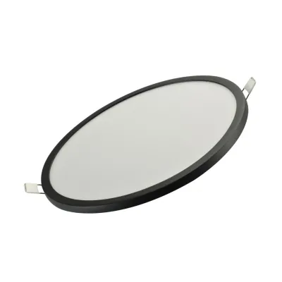 Точечный светильник Azzardo slim 22 round 4000k ip44 bk AZ4164