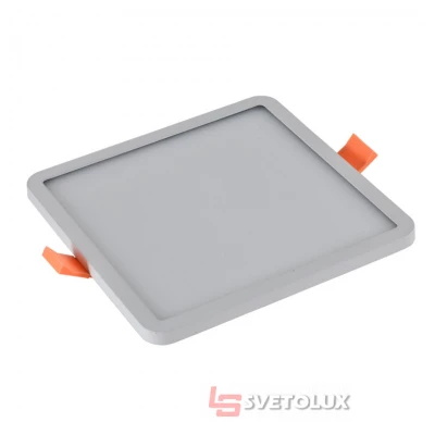 Точечный светильник Azzardo slim 15 square 4000k ip44 white AZ4378