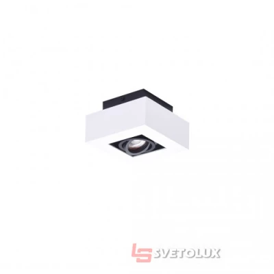 Точечный светильник Azzardo NIKEA 1 GU10 WH/BK AZ4430
