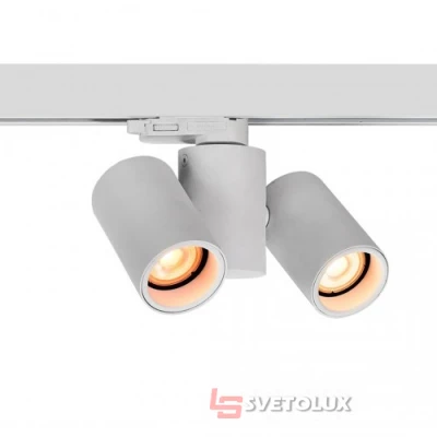 Трековый светильник Azzardo MEGARA track 3LINE GU10 WH AZ4442