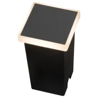Вуличний світильник Azzardo ALF square 3000K BK AZ4465