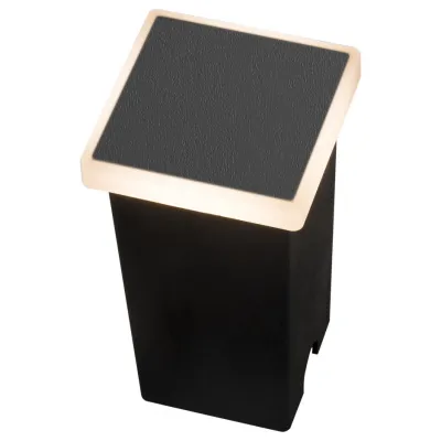 Уличный светильник Azzardo ALF square 3000K BK AZ4465 Уличный светильник Azzardo ALF square 3000K BK AZ4465
