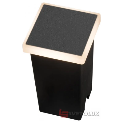 Уличный светильник Azzardo ALF square 3000K BK AZ4465