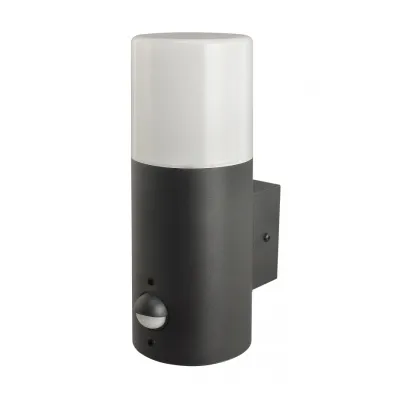 Вуличний світильник Azzardo NILS wall SENSOR BK AZ4479
