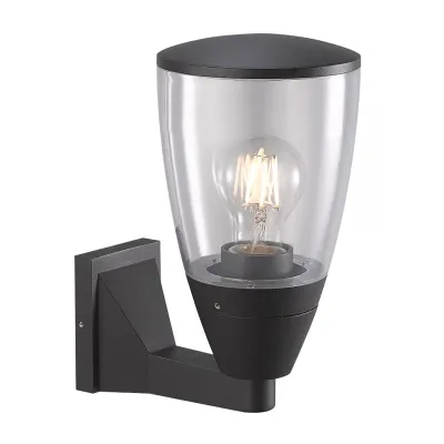 Вуличний світильник Azzardo RASMUS wall BK AZ4482