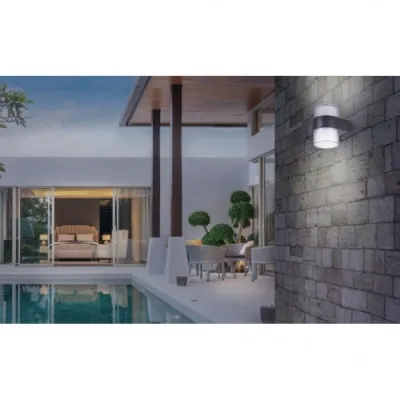 Уличный светильник Azzardo LARS square wall 3000K DGR AZ4506 Уличный светильник Azzardo LARS square wall 3000K DGR AZ4506