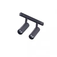 Трековый светильник Azzardo NIKO 2 track MAGNETIC 2x7W 3000K BK/BK AZ4584 Трековый светильник Azzardo NIKO 2 track MAGNETIC 2x7W 3000K BK/BK AZ4584