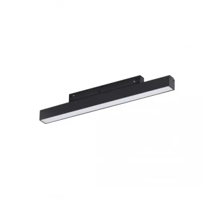 Трековый светильник Azzardo SAGA track MAGNETIC 12W MILKY120 3000K BK AZ4603